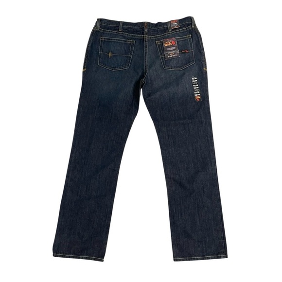 Ariat FR M4 Flame Resistant Low Rise Boot Cut Denim Work Jeans HRC 2 Size 42/36 - Picture 5 of 15